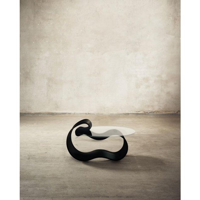 Contemporary Black Table by Jurij Rahimkulov For Sale - Image 3 of 8