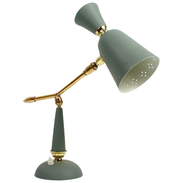 Mid-Century French Table Lamp, 1950s For Sale