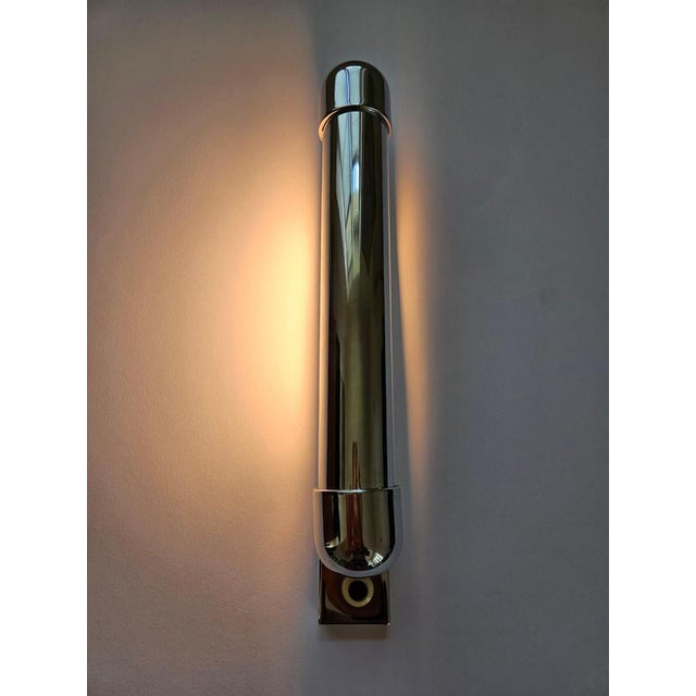 Art Deco Bauhaus Functionalism Chrome Wall Lamp, 1930s For Sale - Image 13 of 18