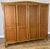 Vintage French Louis XVI Style Wardrobe in Oak For Sale - Image 11 of 11