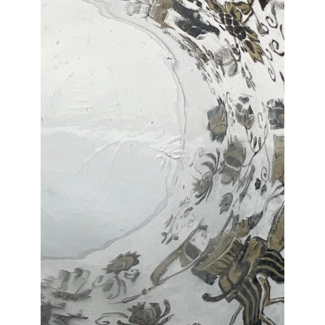Vintage Hand Blown Glass Bonbonniere Jar West Germany For Sale In West Palm - Image 6 of 6