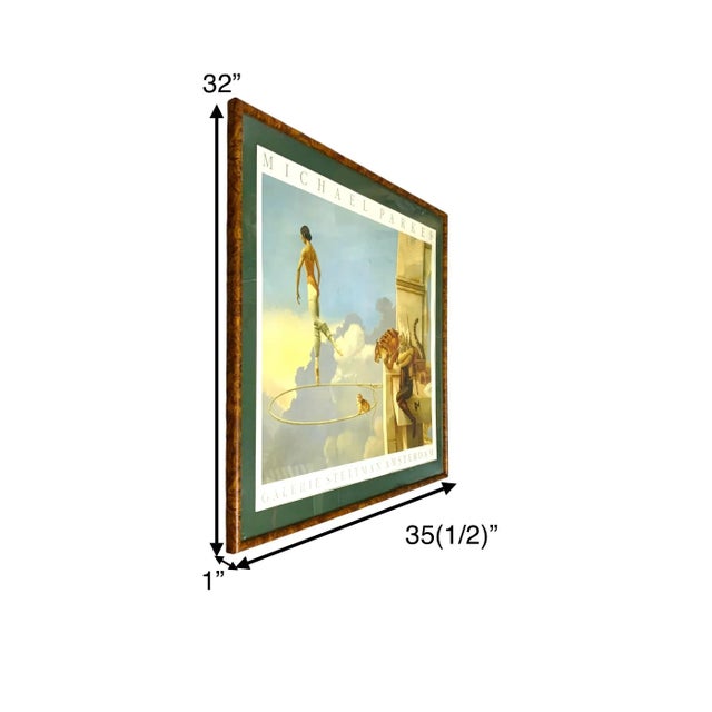 Beautiful framed Michael Parkes Dream for Rosa print. Mythological elegance for any wall. Condition: in good vintage...