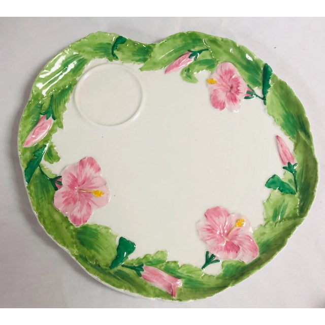 1960s 1960s Ten Floral Italian Luncheon Plates For Sale - Image 5 of 6