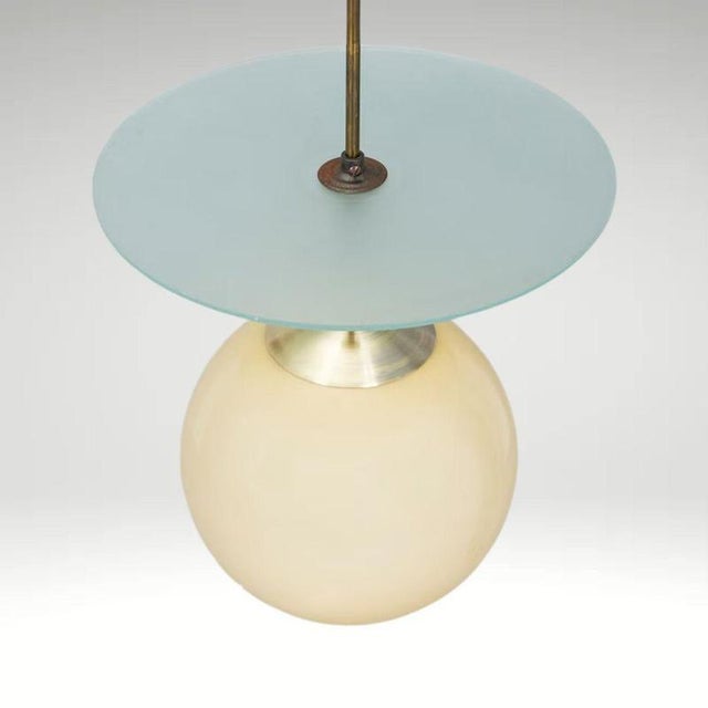 Pendant Light by Paavo Tynell for Taito, 1930s For Sale - Image 4 of 6