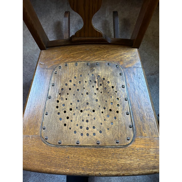 Antique 20th Century C & a Kreimer Rocking Chair For Sale - Image 4 of 6