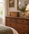 Handcrafted cedar keepsake chest box featuring warm natural wood tones, clean rustic lines and a hinged lift-top lid....