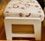 Beautiful Geometric Abstract Design nontoxic handbuilt Ergonomic Dutalier Urban Collection Ottoman Meets all safety and...