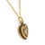 Victorian 1900-1909 Victorian Old Mine Cut Diamond 18k Yellow Gold Enamel Heart Locket Pendant For Sale - Image 3 of 6
