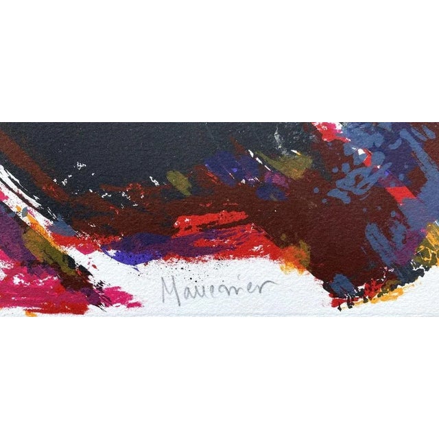 Alfred Manessier, Abstract Composition, 1975, Original Lithograph For Sale - Image 3 of 5