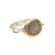 Antique Widow's Mite Prutah Ring with 18K & Silver Size 7.5 For Sale - Image 12 of 12