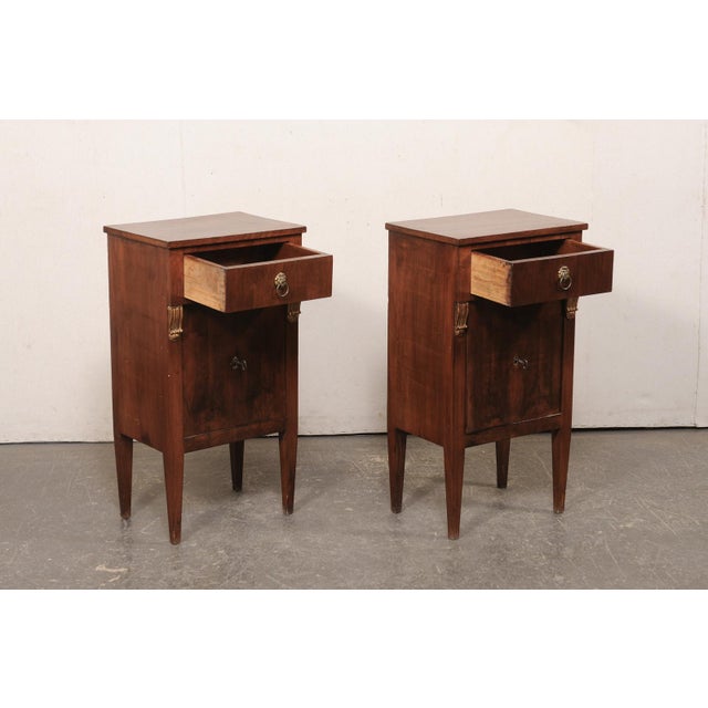 Italian Italian Pair 19th C. Side Chests For Sale - Image 3 of 12
