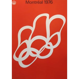 1976 Montreal Olympics Logo Poster For Sale