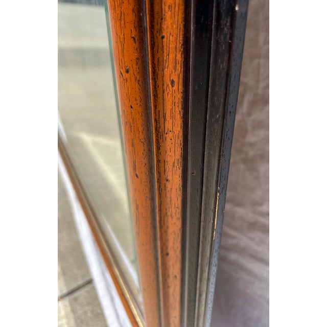 Distressed Tuscan-Style Full-Length Floor Mirror For Sale - Image 9 of 16