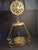 Late 19th Century Judaica Silver Plated Bronze Ner Tamid Synagogue Memorial Hanging Lamp Frame Eternal Light For Sale - Image 4 of 18