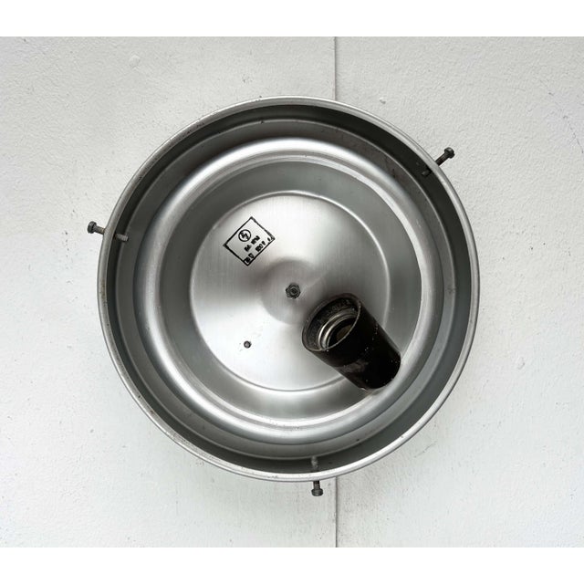 Mid-Century Modern Minimalist Flush Mount from SLO Sähköliikkeiden Oy Finland, 1960s For Sale - Image 10 of 17