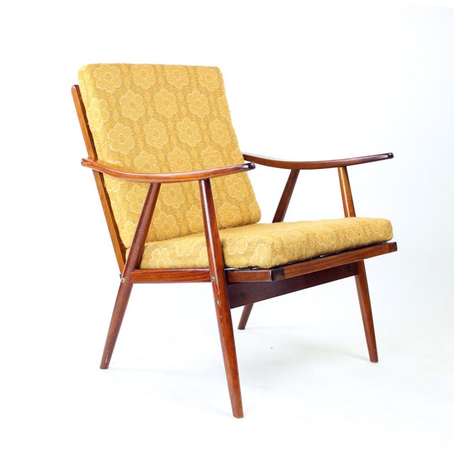 Boomerang Armchair from Ton, Former Czechoslovakia, 1960s For Sale - Image 10 of 10