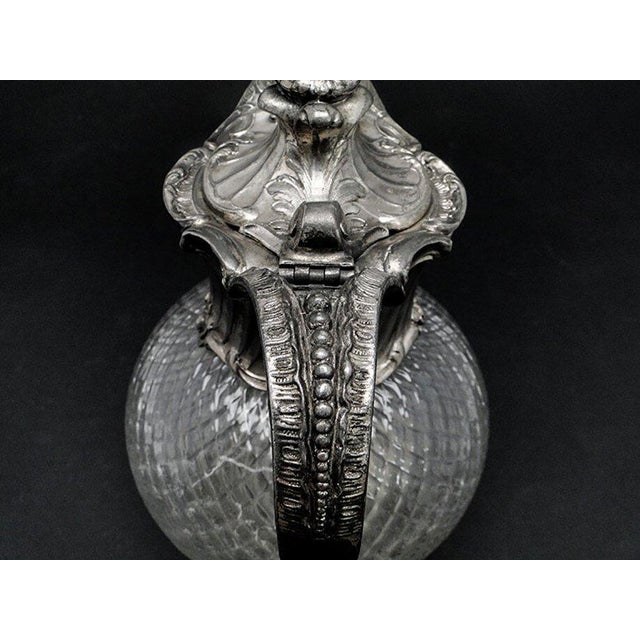 Silver 20th Century Art Nouveau Wine Jug from WMF, Germany, 1890s For Sale - Image 8 of 16