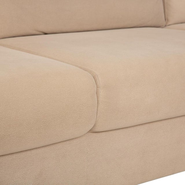 Textile Flex Plus Corner Sofa in Beige Fabric from Ewald Schillig For Sale - Image 7 of 18