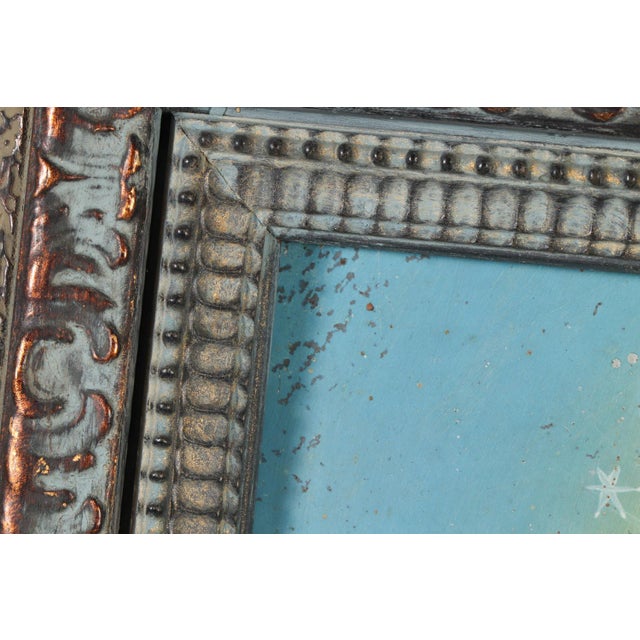 Our Lady of the Dove, Oil on Tin, 19th Century For Sale - Image 13 of 15