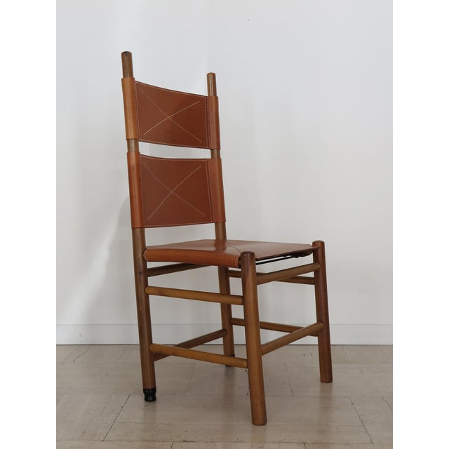 Kentucky Chairs by Carlo Scarpa for Bernini, Italy, 1970s, Set of 4 For Sale - Image 12 of 18