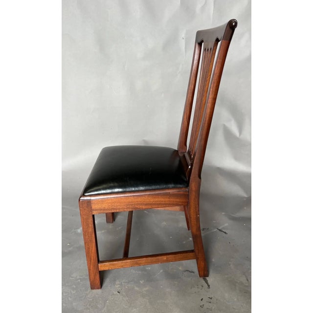 Alexandria, Va Attributed 18th Century Mahogany Side Chair For Sale - Image 4 of 12