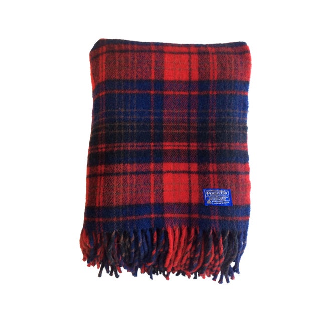 Vintage Pendleton Woolen Mills Throw Blanket Chairish