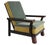 Gold 20th Century Art Deco Sitzmaschine Armchair by Fritz Gross, 1935 For Sale - Image 8 of 15