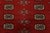 Red Bokhara Rug 4’8” X 6’1” Red Wool Tribal Hand-Knotted Oriental Carpet For Sale - Image 8 of 12