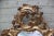 Rococo 19th Century Italian Rococo Giltwood Mirror With Acanthus Design For Sale - Image 3 of 7