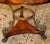 Wood Theodore Alexander Caryatid Iron & Inlaid Walnut Burl Round Drum Center Table For Sale - Image 7 of 12