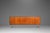 1960s Bespoke 6ft Danish Mid-Century Modern Sofa Table / Display / Bookcase in Rosewood W/ Glass Sliding Doors, Denmark, C. 1960s For Sale - Image 5 of 18