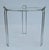 C1970's Saporiti Italia Polished Chrome Over Steel & Glass Stacking, Nesting Tables - Set of 3 For Sale - Image 10 of 18