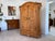 Charming, partially solid wood farmhouse wardrobe. Dimensions: Height x Width x Depth 188 x 135 x 69 cm. For sale is a...