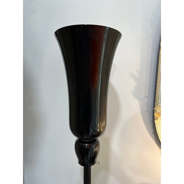Anni Trenta Murano Glass Floor Lamp by Venini For Sale - Image 4 of 7