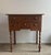 Oak Side Table with Drawers and Turned Legs, 1930s For Sale - Image 6 of 8