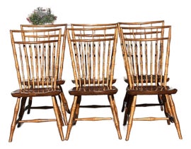 Example of Nichols and Stone Dining Chairs