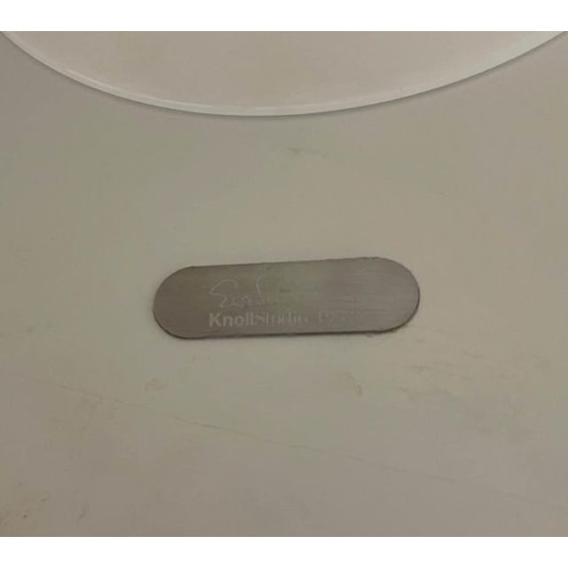 Knoll Knoll Saarinen Round Dining Table 47" — Authentic, White For Sale - Image 4 of 6