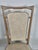 Wood High-Backed Chairs with Cream-Colored Faux Leather Upholstery, 1950s, Set of 6 For Sale - Image 7 of 8