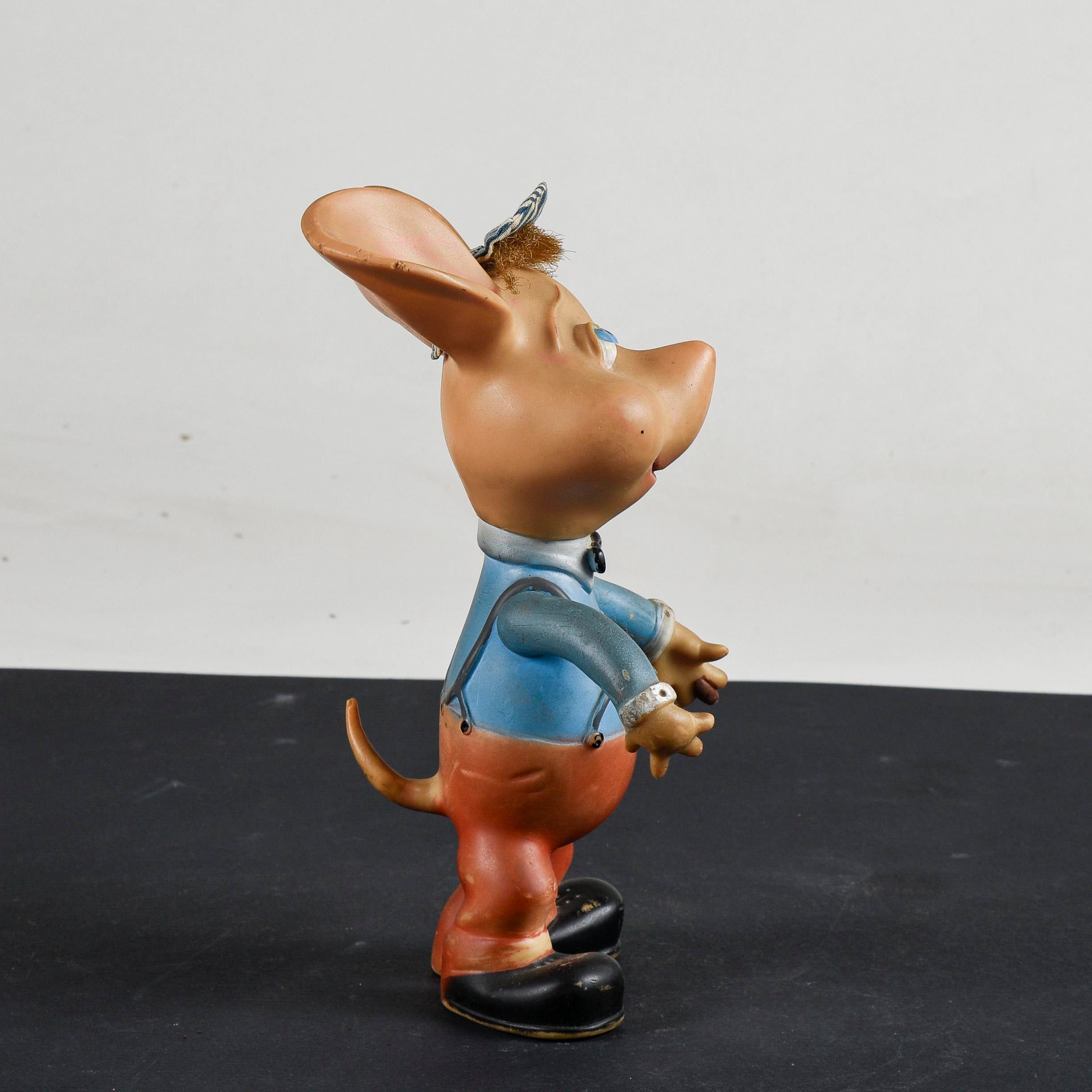 貴重　非売品　ソフビ　TOPO GIGIO &ROSYセット Rubber Topo Gigio Doll from Italocremona, 1960s | Chairish