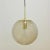 Large Mid-Century Smoked Air-Bubbled Glass Ball Pendant Light from Limburg, Germany, 1970s For Sale - Image 12 of 12