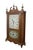Traditional Mason & Sullivan West German Oak Pillar & Scroll Shelf Mantel Clock 31" For Sale - Image 3 of 17