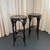 Mid-Century Modern Pair of Mid-Century Thonet Style Bentwood Bar Stools For Sale - Image 3 of 6