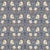 Morris & Co Pimpernel Fabric in Indigo/Hemp For Sale