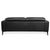 Zurich 2-Seater Sofa in Black Leather from BoConcept For Sale - Image 14 of 16