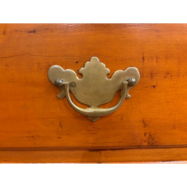 Antique Maple Chippendale Style Dresser For Sale - Image 9 of 9