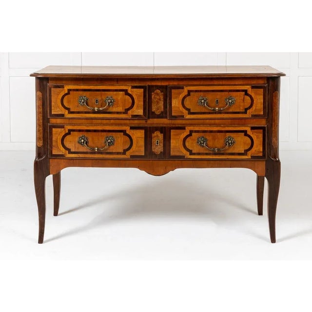 18th Century French Cherrywood Commode For Sale - Image 5 of 7