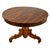 Antique Round Carved French Empire Walnut Pedestal Dining Center Table 1850 For Sale In Portland, OR - Image 6 of 8