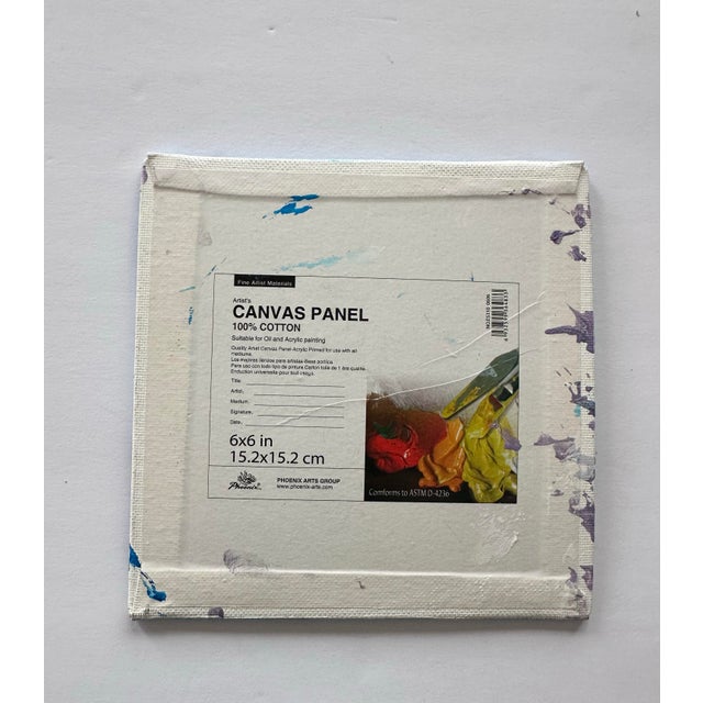 Contemporary Original Acrylic Seascape “Sailing On” by Nancy Smith For Sale - Image 3 of 3