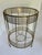 Metal Mid-Century Modern Atomic Metal Wastebasket For Sale - Image 7 of 9