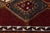 Vintage Hand-Knotted Hamadan Long Runner Rug With Inscriptions & Tribal Geometric Diamonds For Sale In New York - Image 6 of 9